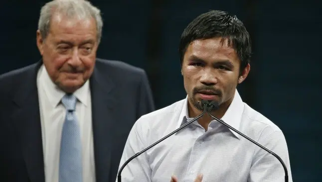 Pacquiao dijo que lesión en el hombro afectó su rendimiento