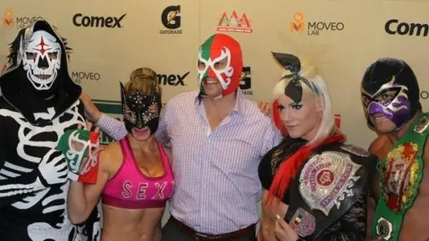 Enmascarados Race, primera carrera de lucha libre en México