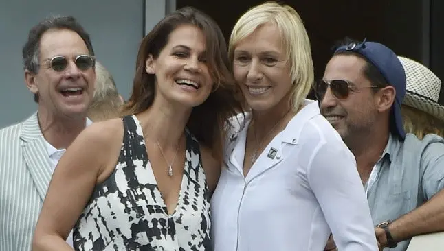 Navratilova pide matrimonio a su pareja en el US Open