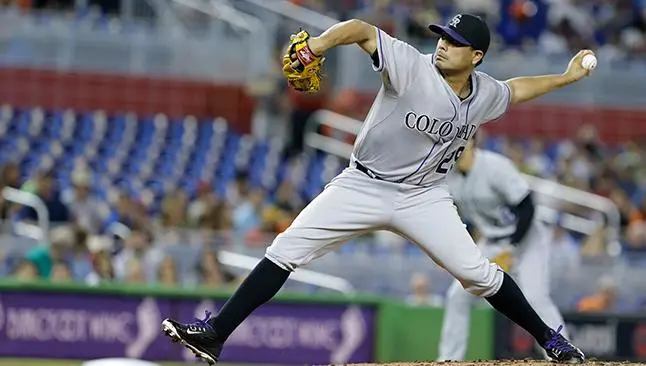 De la Rosa, máximo ganador en la historia de Rockies