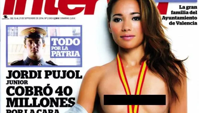 Campeona española de atletismo se desnuda