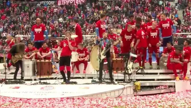 Imagine Dragons, presente en festejo del Bayern