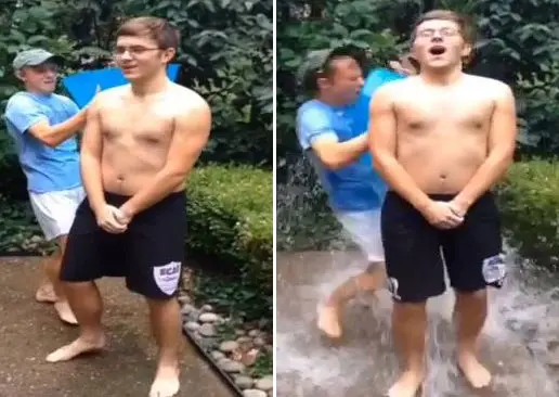 Cuando el 'Ice Bucket Challenge' sale mal