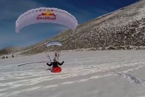 Snow-speed-yaking', una combinación de tres deportes extremos