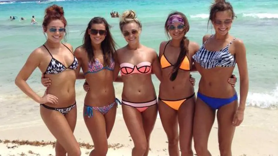 Vaqueritas de Dallas invaden Tulum