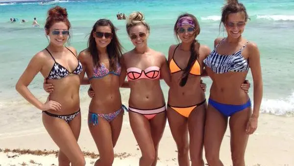 Vaqueritas de Dallas invaden Tulum