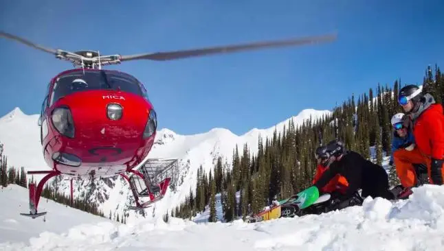 Mica Heli, una estación de esquí cinco estrellas
