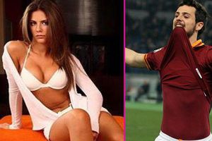 Ludovica Caramis, entre las WAG´s de la Roma