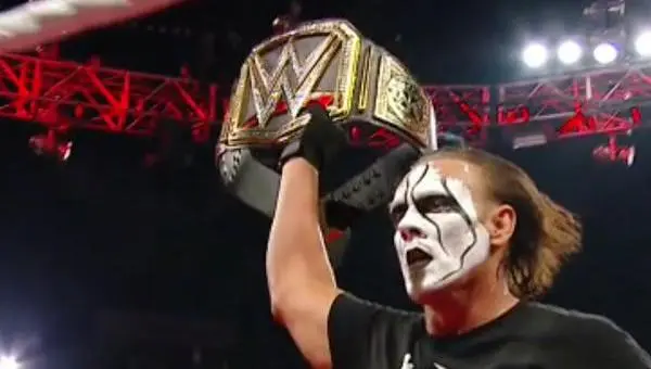 Sting quiere el título WWE Mundial Pesado