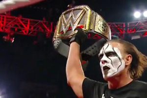 Sting quiere el título WWE Mundial Pesado
