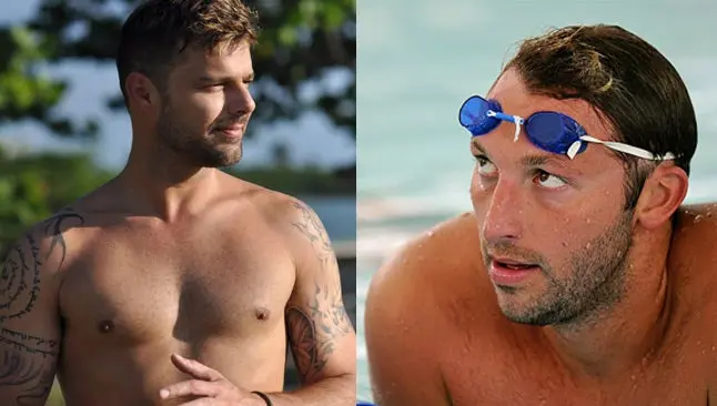 Ian Thorpe tendría romance con Ricky Martin