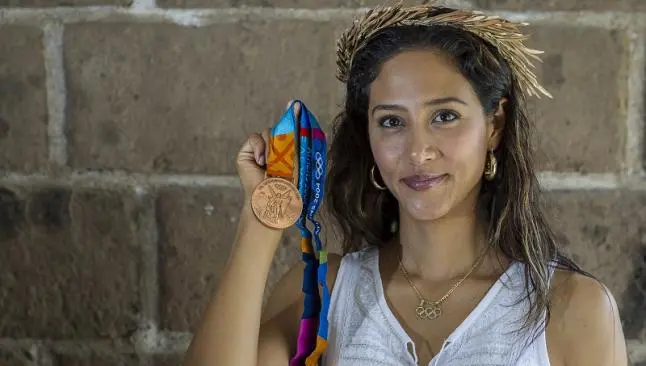 Iridia, primera mexicana en subir al podio de TKD en JO