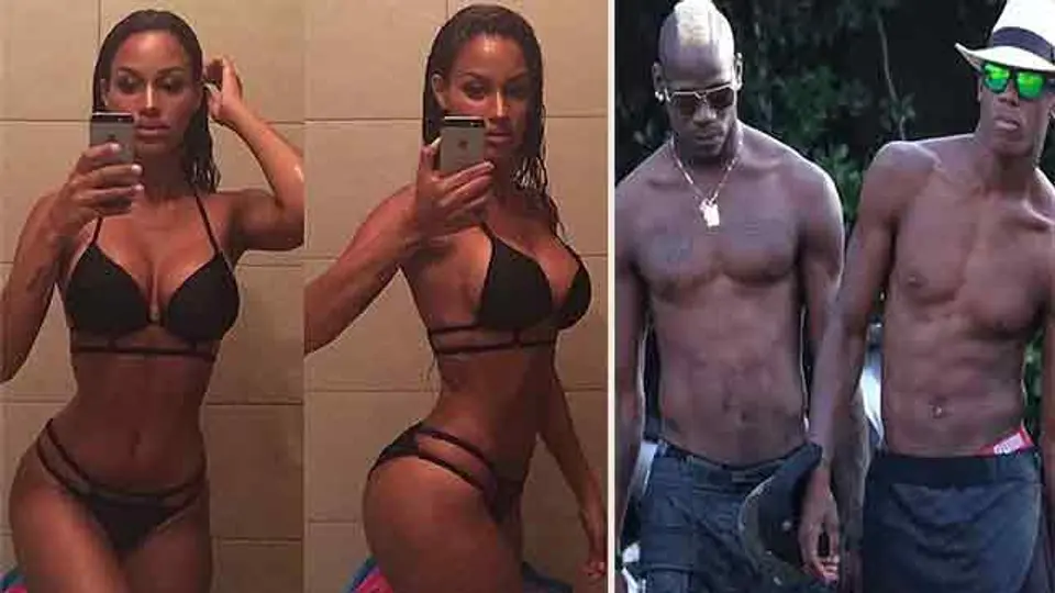 Fanny y Mario Balotelli, una pareja 'exhibicionista'