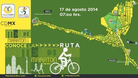 Presentan Maratón CdMx en Bici