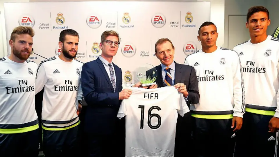 Jugadores del Real Madrid presentan el FIFA 16 en Australia