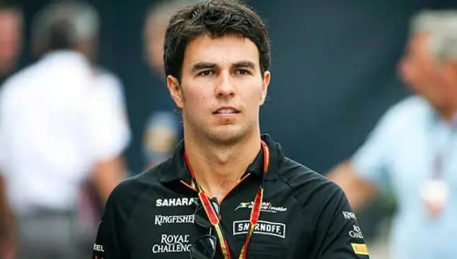Sergio Pérez, antes de una carrera con Force India | AP