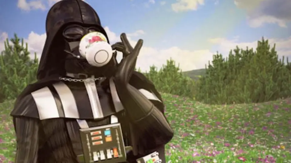 Personajes de Star Wars disfrutan del verano