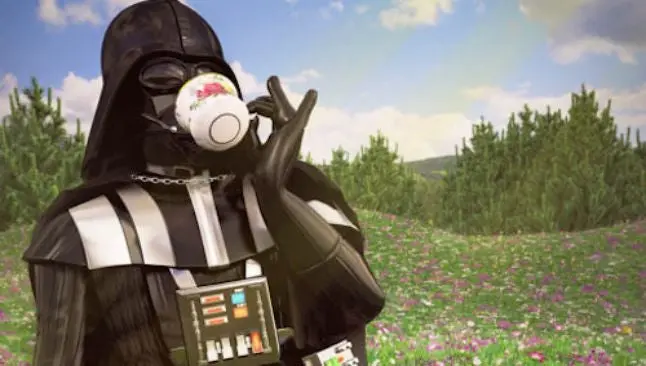Personajes de Star Wars disfrutan del verano