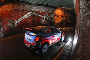 Espectaculares paisajes en el Mundial de Rally