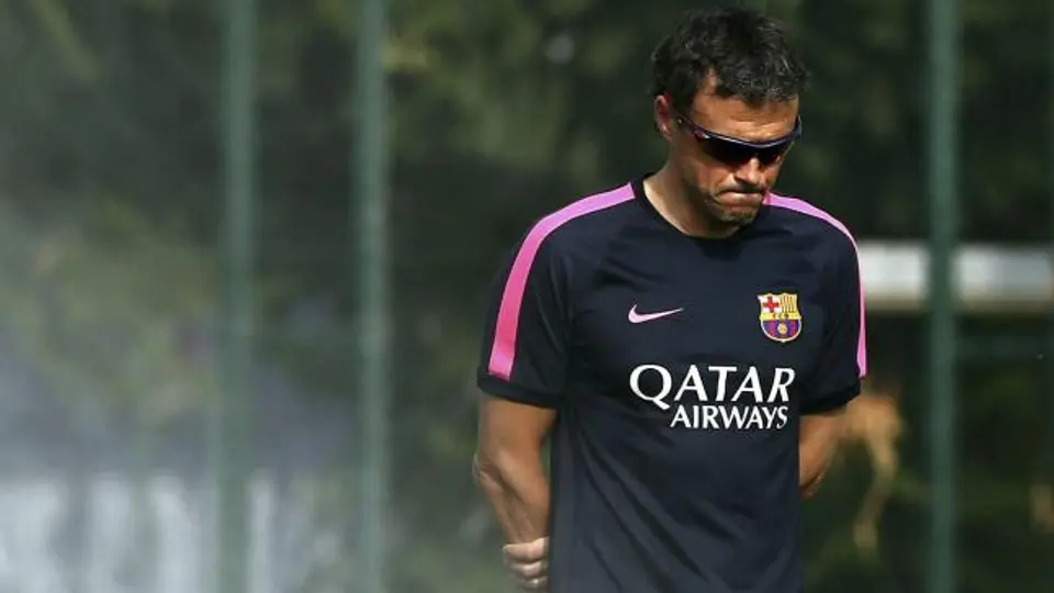 'Estoy tranquilo pese a los últimos resultados': Luis Enrique