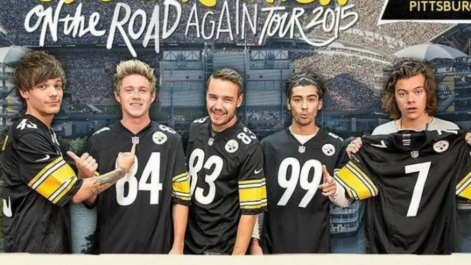 One Direction se 'cuelga' de la NFL