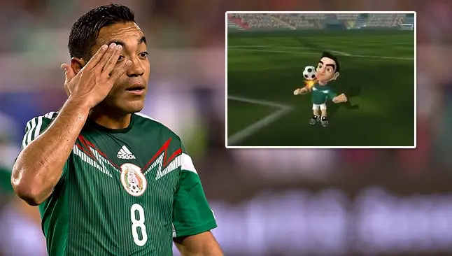 Crean videojuego de dominadas con Marco Fabián