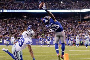 Odell Beckham Jr. realiza la mejor atrapada del año