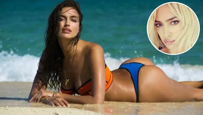 Irina Shayk cambia de look y se vuelve rubia