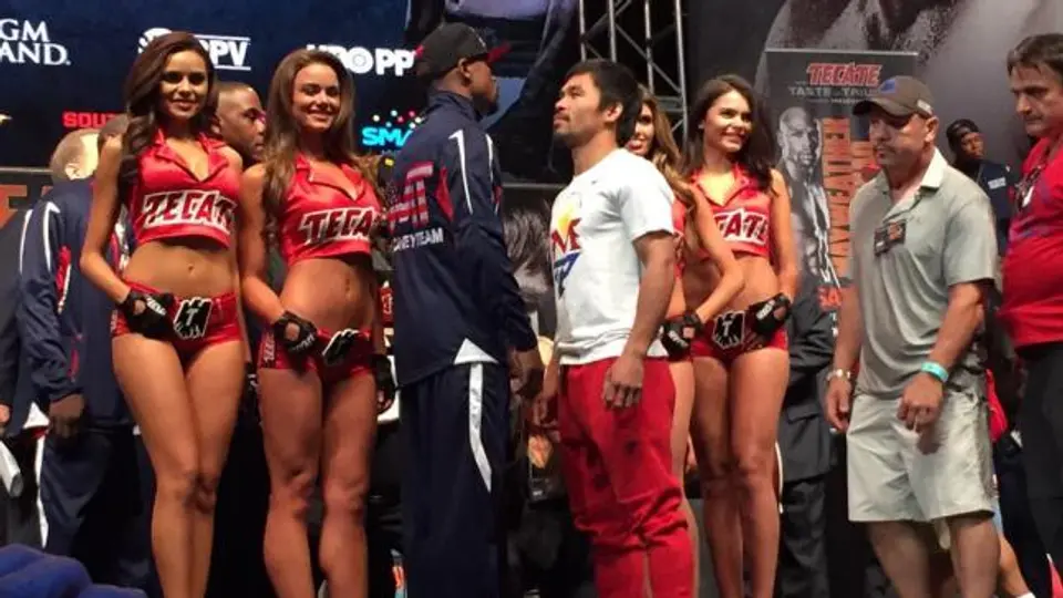 Mayweather y Pacquiao superan el último obstáculo