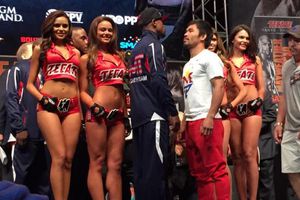 Mayweather y Pacquiao superan el último obstáculo