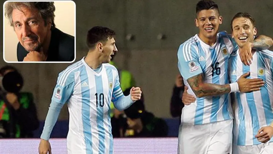"Amo verlos jugar": Al Pacino a Argentina