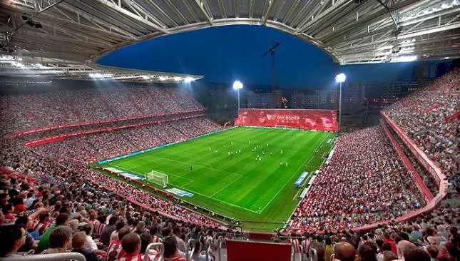 Vista de San Mamés durante un partido | ATHLETIC CLUB