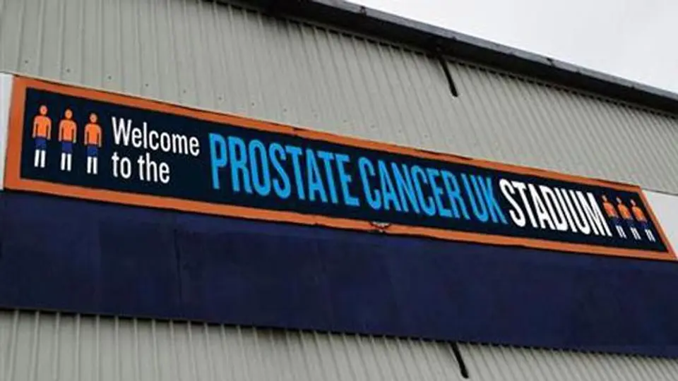 Club inglés nombra 'cáncer de próstata' a su estadio