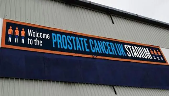 Club inglés nombra 'cáncer de próstata' a su estadio