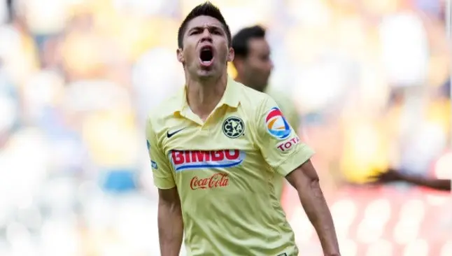 Oribe Peralta celebra su primer gol con América | MEXSPORT