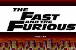 Así se vería el videojuego de Rápido y Furioso en 8 bits