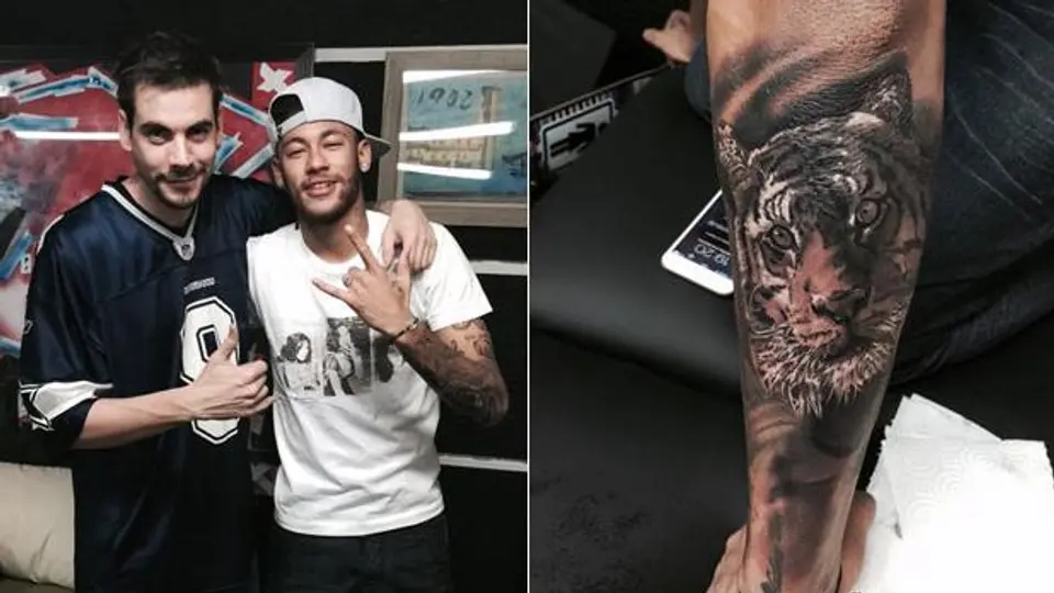 Neymar estrenará tatuaje contra el PSG