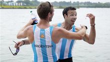 Final dramático le da Oro a Argentina y Chile en remo