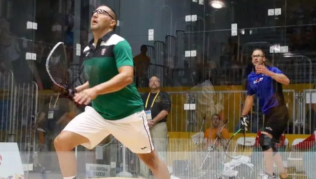Racquetbolista mexicano se adjudica la Plata en JP