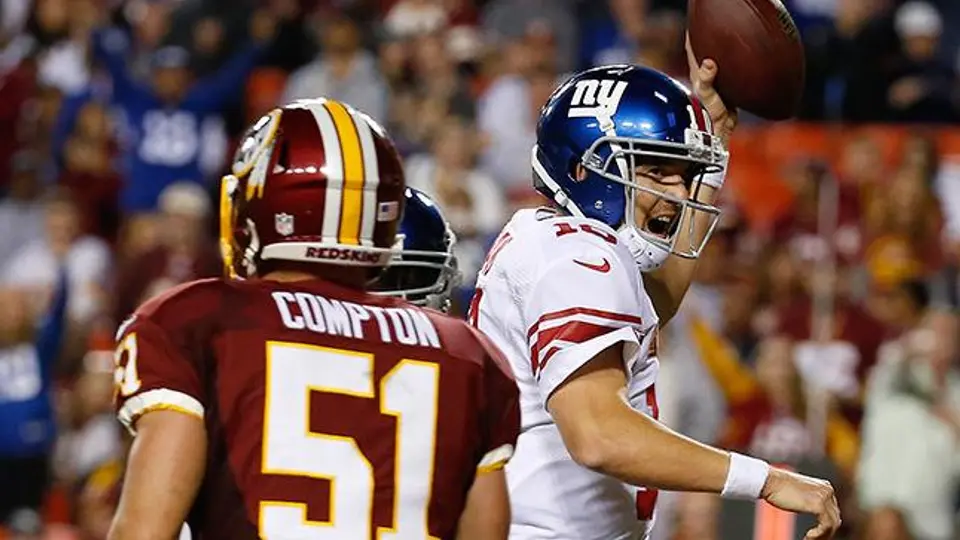 Gigantes, una aplanadora contra Washington