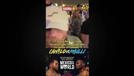 Canelo Álvarez lanza advertencia a Mbilli: 'Le voy a dar con todo'