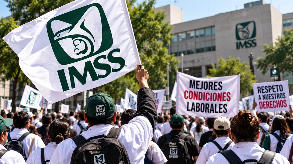 Megamarcha del IMSS en CDMX: horarios, rutas y calles afectadas este viernes 30 de octubre