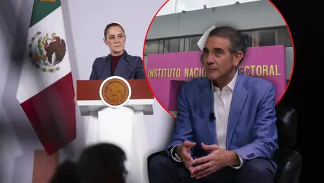 Sheinbaum acusa a Lorenzo Córdova de mantener contratos cuestionados en el INE desde 2014