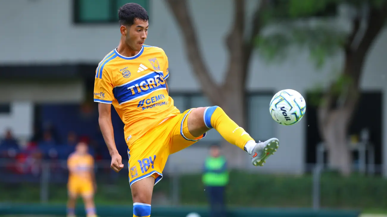 Image accompanying ¿Quién es Israel Aceves, el juvenil de Tigres que apunta a debutar ante Pachuca?, from Récord
