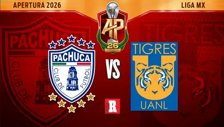 Dónde ver Pachuca vs. Tigres: Canales y hora del partido de la Liga MX