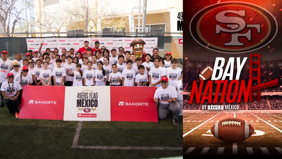 San Francisco 49ers expanden su programa de flag football en México y llegan a la CDMX