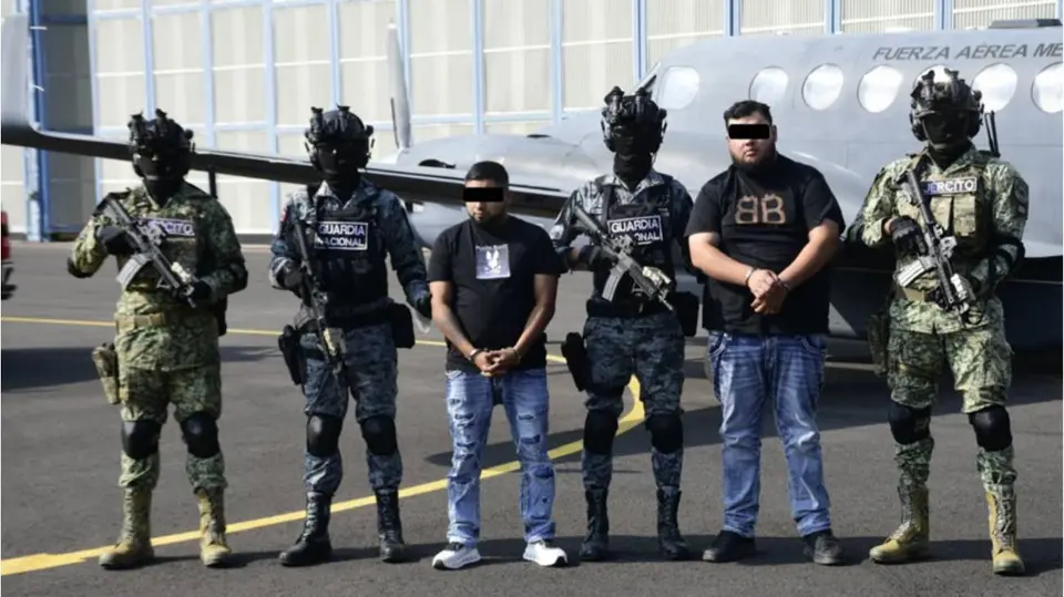 La captura de Axel provocó una jornada de bloqueos y violencia en diferentes puntos de Matamoros, Tamaulipas./ SSPC