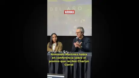 Armando Martínez habló sobre el premio de Charlyn Corral