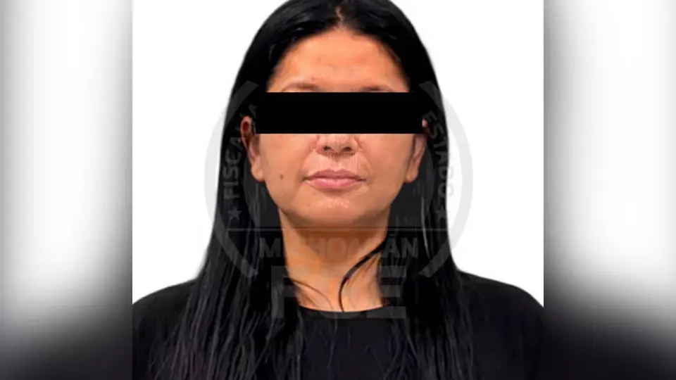 Rosa Alejandra Vargas Rauda fue detenida por su presunta participación en el caso Carlos Manzo./Especial