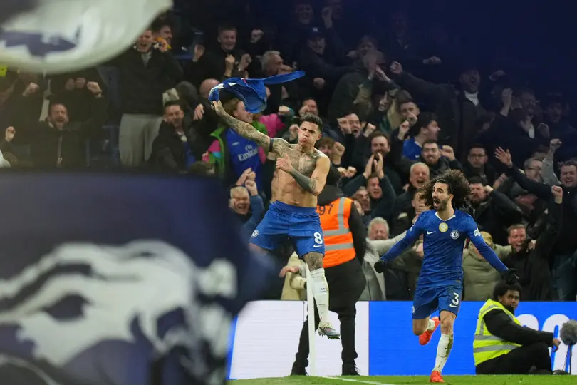 Enzo Fernández y Marc Cucurella con Chelsea | AP